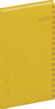 obálka: Notes Tuscon kapesní žlutá 2015