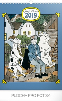 obálka: Josef Lada – Pohádky 2- nástěnný kalendář 2019