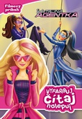 obálka: Barbie-Tajná agentka-vyfarbuj,čítaj,nalepuj