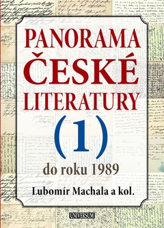 obálka: Panorama české literatury - 1. díl (do roku 1989)