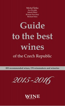 obálka: Guide to the best wines of the Czech Republic 2015-2016