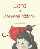 obálka: Lara a červený dáždnik