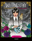 obálka: Wednesday: Neoficiálna kniha morbídnych a strašidelných maľovaniek
