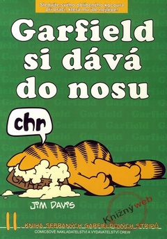 obálka: Garfield si dává do nosu (č.11)