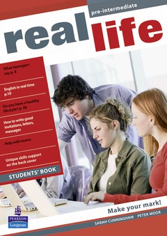 obálka: Real Life Global Pre-intermediate Students Book