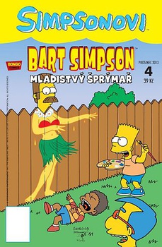 obálka: Bart Simpson 4: Mladistvý šprýmař