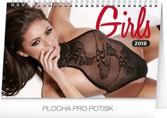 obálka: Girls - stolový kalendár 2018