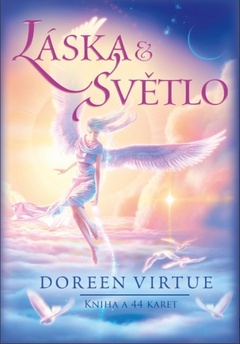obálka: Láska a světlo, kapesní vydání - kniha + 44 karet