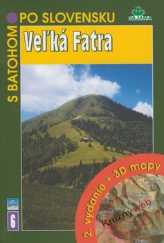 obálka: Veľká Fatra - 2.vydanie + 3D mapy (6)