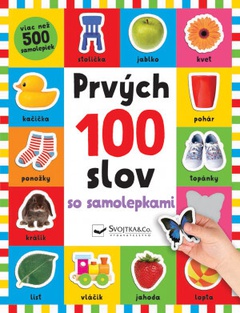 obálka: Prvých 100 slov so samolepkami