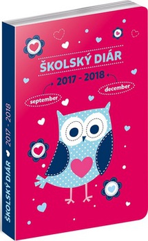 obálka: Sovy SK - školský diár 2017/2018