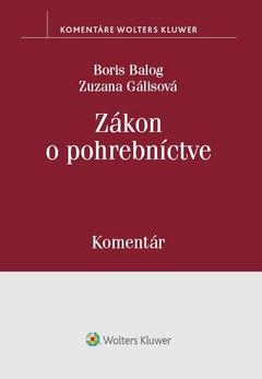 obálka: Zákon o pohrebníctve