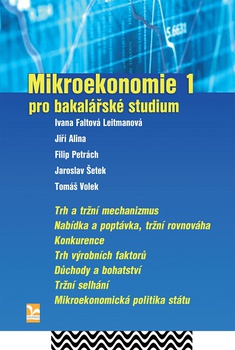 obálka: Mikroekonomie 1  pro bakalářské studium