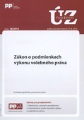 obálka: UZZ 28/2014 Zákon o podmienkach výkonu volebného práva
