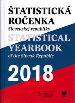 obálka: Štatistická ročenka Slovenskej republiky 2018 + CD