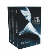 obálka: Fifty Shades Trilógia: Trilógia Pätdesiat odtieňov - box 1-3