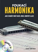 obálka: Foukací harmonika - Jak se naučit hrát blues, rock, country a jazz + CD