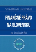obálka: Finančné právo na Slovensku