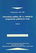 obálka: Zahraničná politika SR vo volebných programoch politických strán