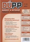 obálka: DAŇOVÝ A ÚČTOVNÝ PORADCA PODNIKATEĽA 11-12/2012