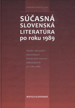 obálka: Súčasná slovenská literatúra po roku 1989