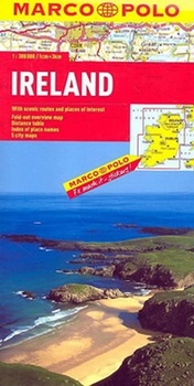 obálka: Írsko 1:300 000 automapa