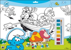 obálka: Šmoulové omalovánka