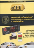 obálka: Odborná spôsobilosť vedúceho dopravy a prevádzkovateľa v taxislužbe