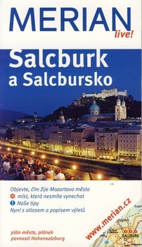 obálka: Salcburk a Salcbursko - Merian live!