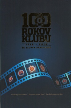 obálka: 100 rokov klubu 1919-2019 /DVD filmový dokument/