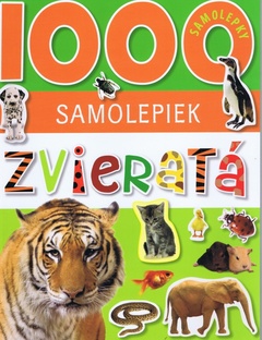obálka: Zvieratá - 1000 samolepiek