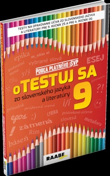 obálka: oTESTUJ SA ZO SLOVENSKÉHO JAZYKA A LITERATÚRY 9