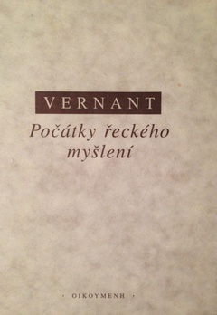 obálka: Počátky řeckého myšlení