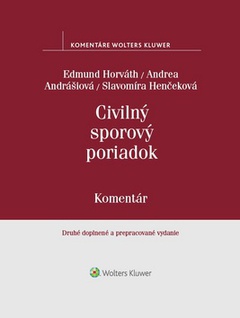 obálka: Civilný sporový poriadok