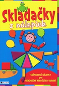 obálka: Skladačky z nálepiek – modrý zošit