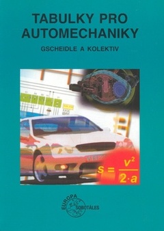 obálka: Tabulky pro automechaniky