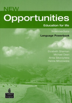 obálka: NEW OPPORTUNITIES - INTERMEDIATE LANGUAGE POWER BOOK + CD