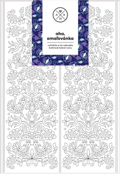 obálka: AHA - Omaľovánka