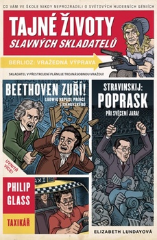 obálka: Tajné životy slavných skladatelů
