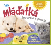 obálka: Mláďatká - leporelo s puzzle