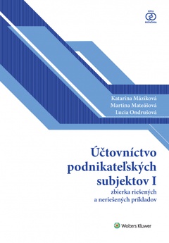 obálka: Účtovníctvo podnikateľských subjektov I - zbierka riešených a neriešených príkladov