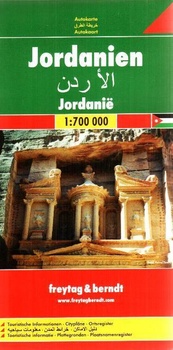obálka: Jordánsko 1:700 000 automapa