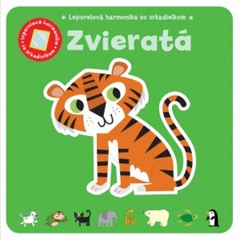 obálka: Zvieratá-leporelová harmonika so zrkadielkom