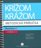 obálka: Krížom krážom - metodická príručka - Slovenčina A1 + učebnica A1