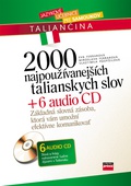 obálka: 2000 najpoužívanejších talianskych slov + 6 Audio CD