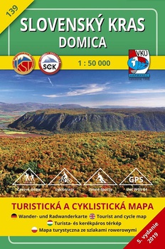 obálka: Slovenský kras, Domica 1:50 000 (5.vydanie)