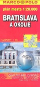 obálka: Bratislava  a okolie 1:20 000