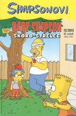 obálka: Simpsonovi - Bart Simpson 12/2015 - Skoro-střelec