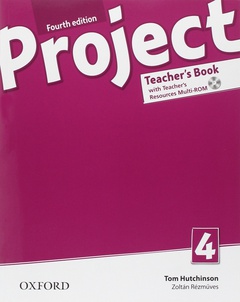 obálka: Project 4. - Teacher´s book + MultiROM