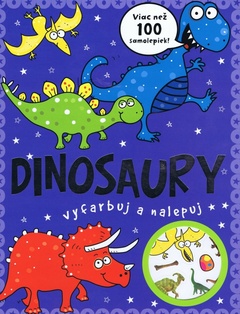 obálka: Dinosaury - viac než 100 samolepiek